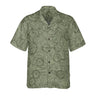 AOP Coconut Button Shirt The OD Green Central North Carolina Aviator Coconut Button Camp Shirt