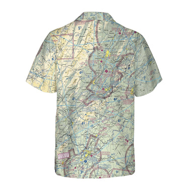 AOP Coconut Button Shirt The Ohio Aviator VFR Coconut Button Camp Shirt