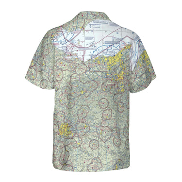 AOP Coconut Button Shirt The Ohio Valley Aviator VFR Coconut Button Camp Shirt