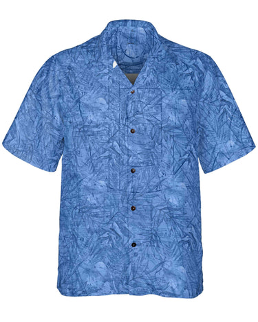 AOP Coconut Button Shirt The Orlando to Ft Lauderdale Blue Skies Coconut Button Camp Shirt