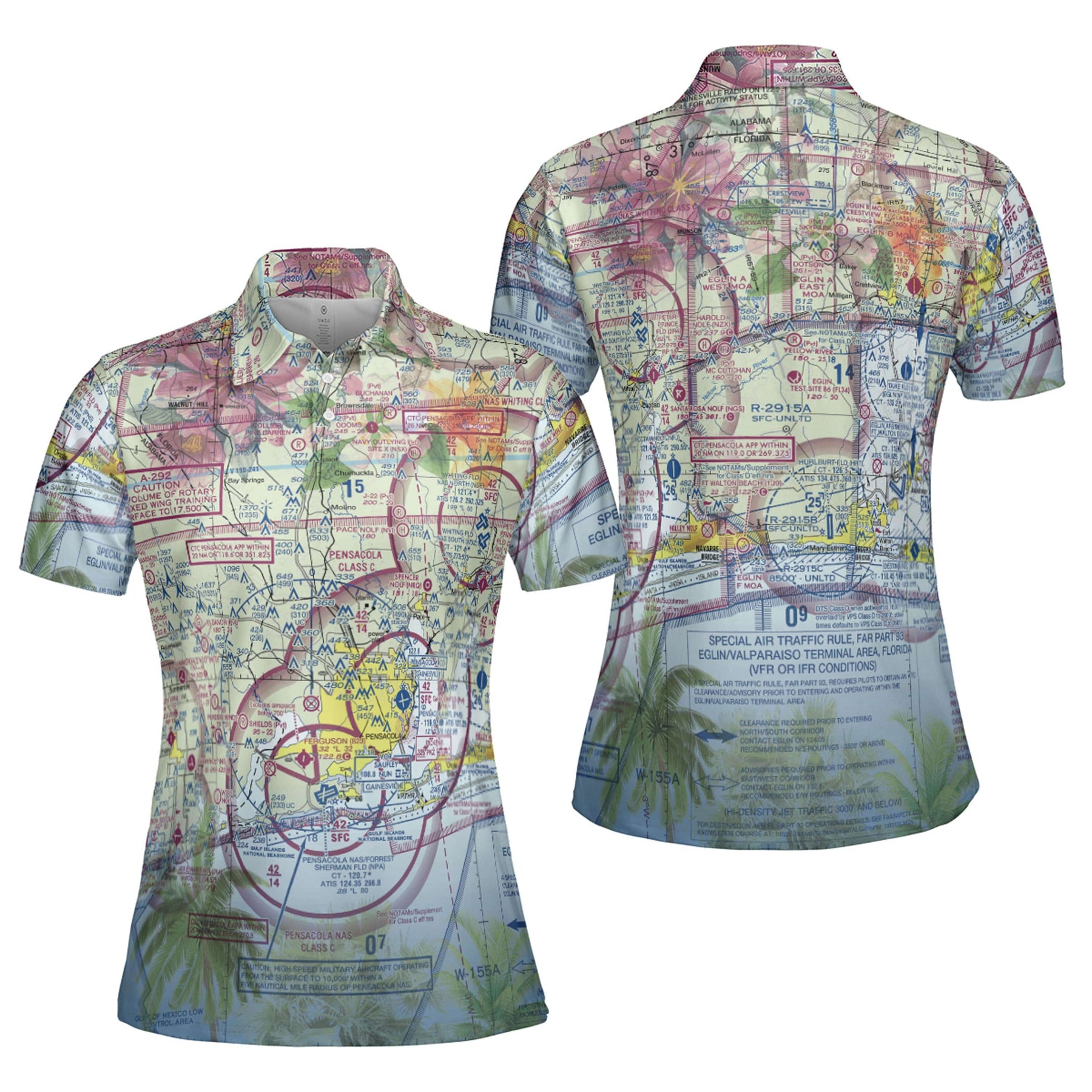 The Pensacola Palms Aviator Women's Polo Shirt – pilotquarters