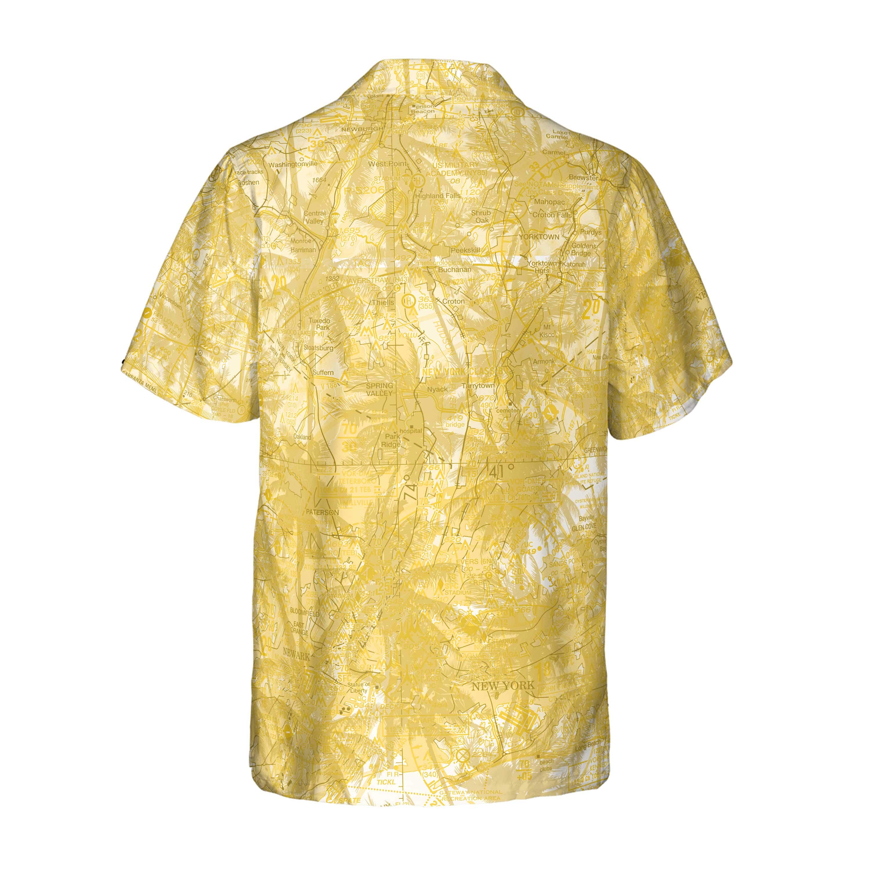 AOP Hawaiian Shirt The Philly Golden Palms Shirt