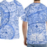 Tee Shirt The Pontiac KPTK First Solo Blue Tee