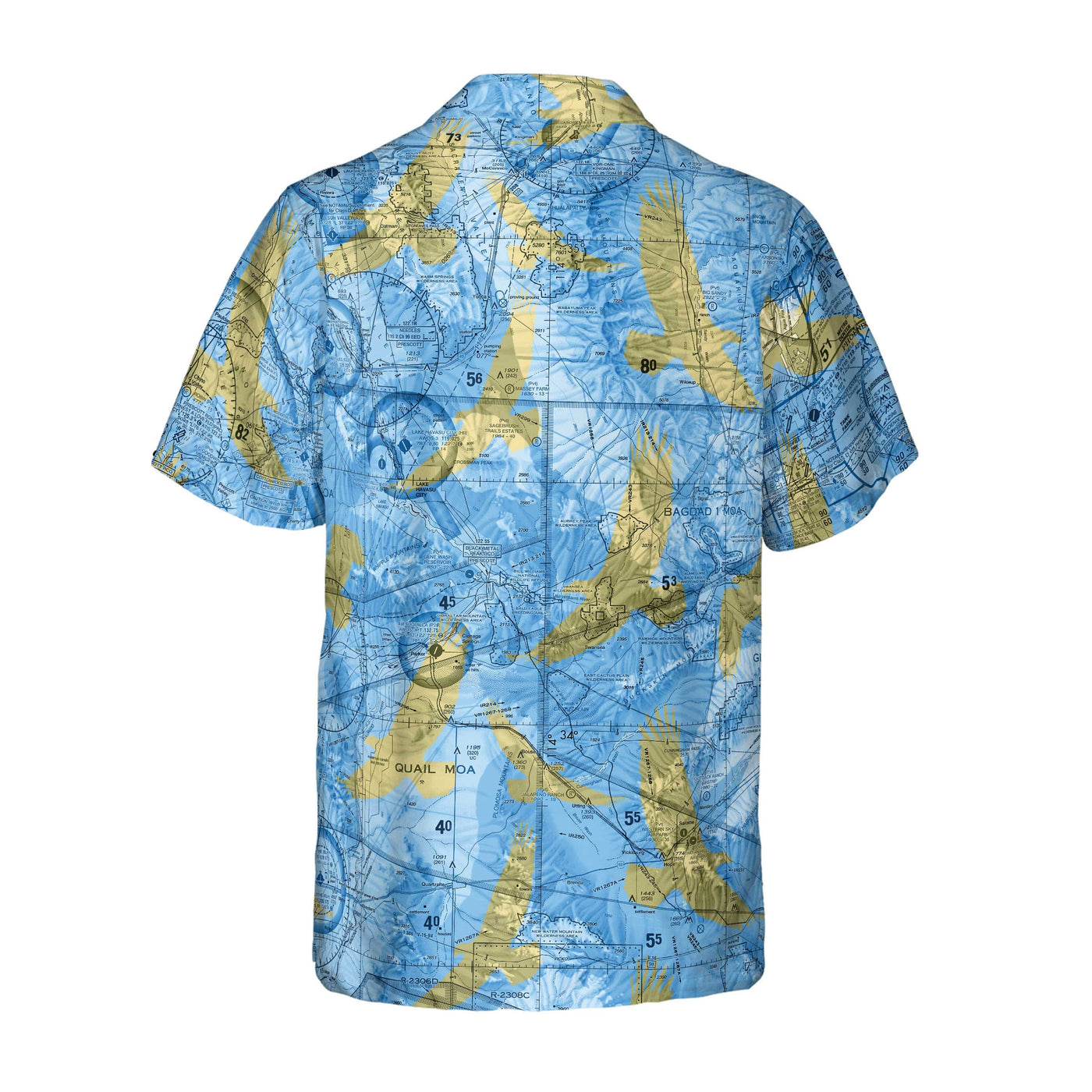 AOP Hawaiian Shirt The Prescott Valley Flight Shirt