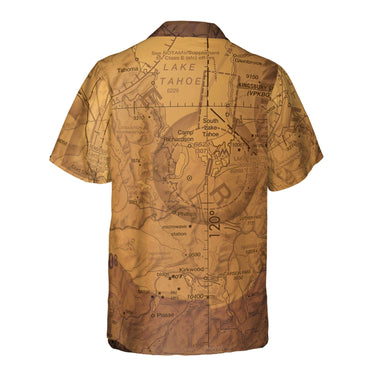 AOP Hawaiian Shirt The Reno and Tahoe High Desert Pocket Shirt