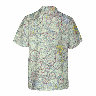 AOP Coconut Button Shirt The Richmond Aviator VFR Coconut Button Camp Shirt