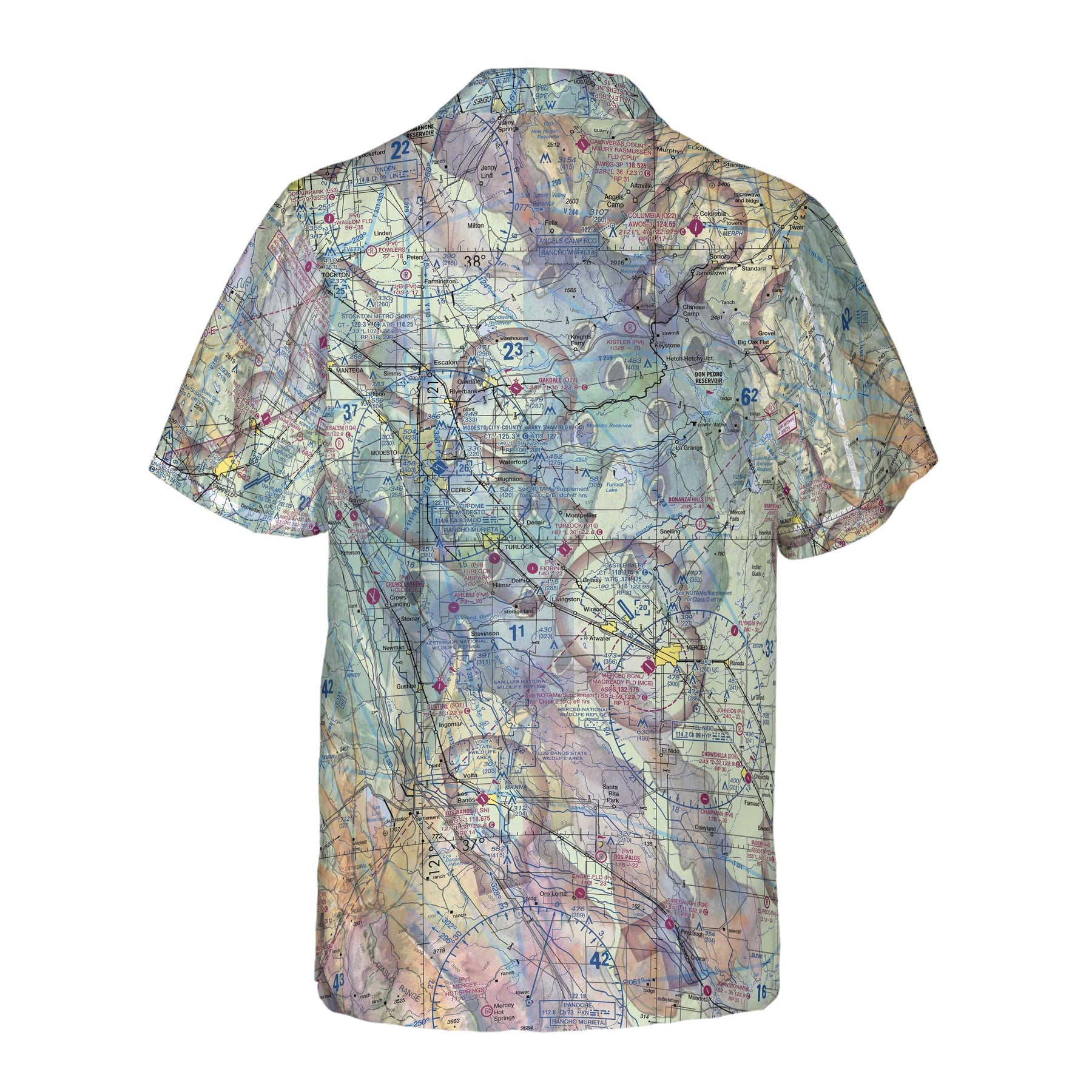 Sand Frondcisco Silk Camp Shirt