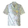 AOP Coconut Button Shirt The San Jose to Joaquin Valley Coconut Button Camp Shirt
