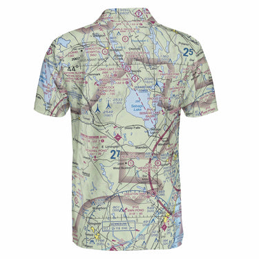 AOP Polo Shirt The Sebago Lakes Aviator Polo