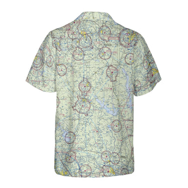AOP Coconut Button Shirt The Shreveport and Barksdale Coconut Button Camp Shirt
