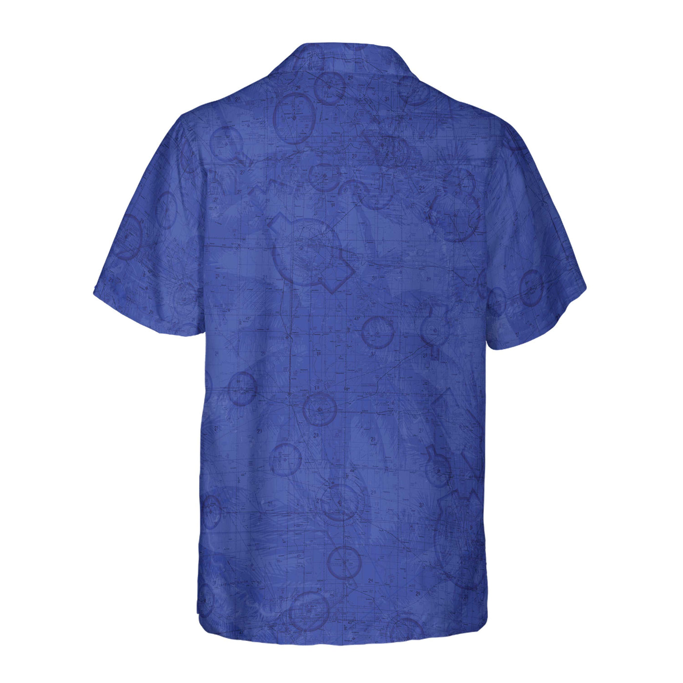 AOP Coconut Button Shirt The South Dakota Blue Palms Coconut Button Camp Shirt