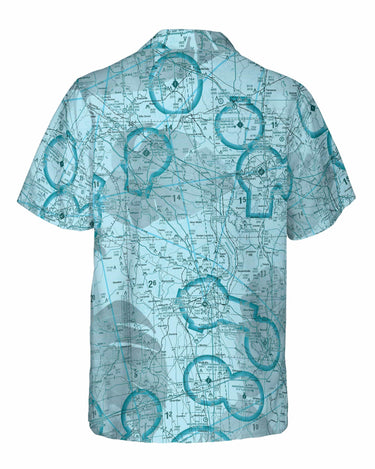 AOP Coconut Button Shirt The Southern Illinois Tropical Turquoise Coconut Button Camp Shirt