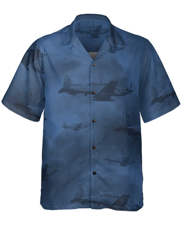 AOP Coconut Button Shirt The T-6 Texan II Stormy Weather Coconut Button Camp Shirt