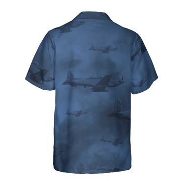 AOP Coconut Button Shirt The T-6 Texan II Stormy Weather Coconut Button Camp Shirt