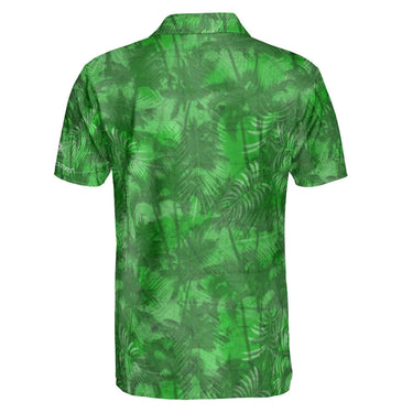 AOP Polo Shirt The Tropical Dakotas Deep Green Polo