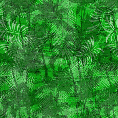 AOP Hawaiian Shirt The Tropical Dakotas Deep Green Shirt