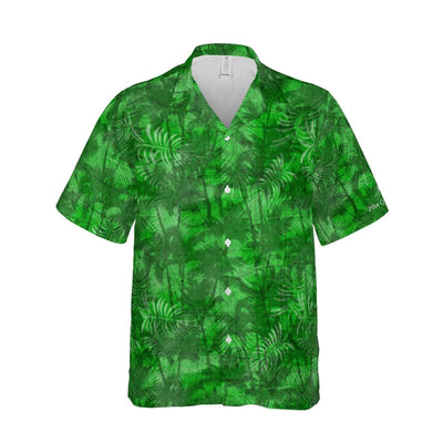 AOP Hawaiian Shirt S The Tropical Dakotas Deep Green Shirt