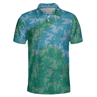 AOP Polo Shirt The Tropical Summer Newberry and U.P. Pilot Polo