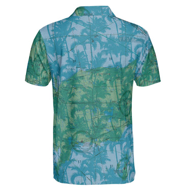 AOP Polo Shirt The Tropical Summer Newberry and U.P. Pilot Polo