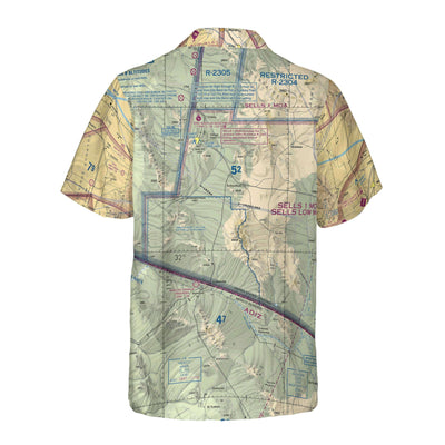 AOP Coconut Button Shirt The Tucson VFR Aviator Coconut Button Camp Shirt