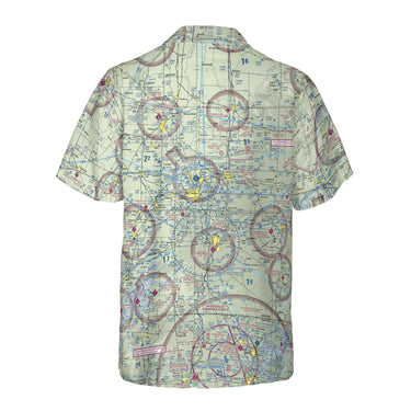 AOP Coconut Button Shirt The Tulsa Flight Above Coconut Button Camp Shirt