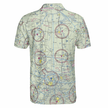 AOP Polo Shirt The Tulsa Flight Above Polo Shirt