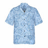 AOP Coconut Button Shirt The VFR in Blue Central North Carolina Aviator Coconut Button Camp Shirt
