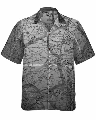 AOP Custom Regular Fit Hawaii Shirt The West of Philly Jet Ready Coconut Button Aloha Shirt