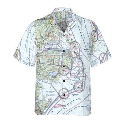 AOP Coconut Button Shirt The Winds of Kitty Hawk VFR Coconut Button Camp Shirt