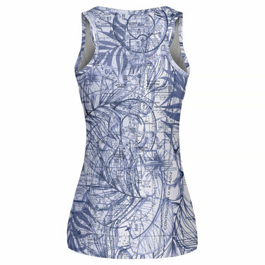 AOP Womens Tank Top The Women's Orlando to Ft Lauderdale Tank Top